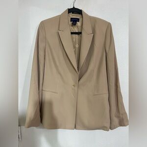 Charter Club  NWOT, , beige champagne, blazer, business career Sz  12 champagne
